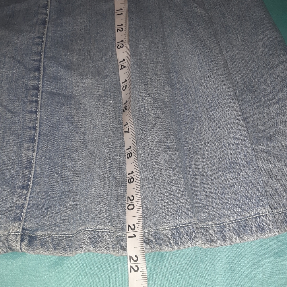 NO FUZZ DEMIN LEGEND  PLEATED SKIRT - Picture 5 of 10